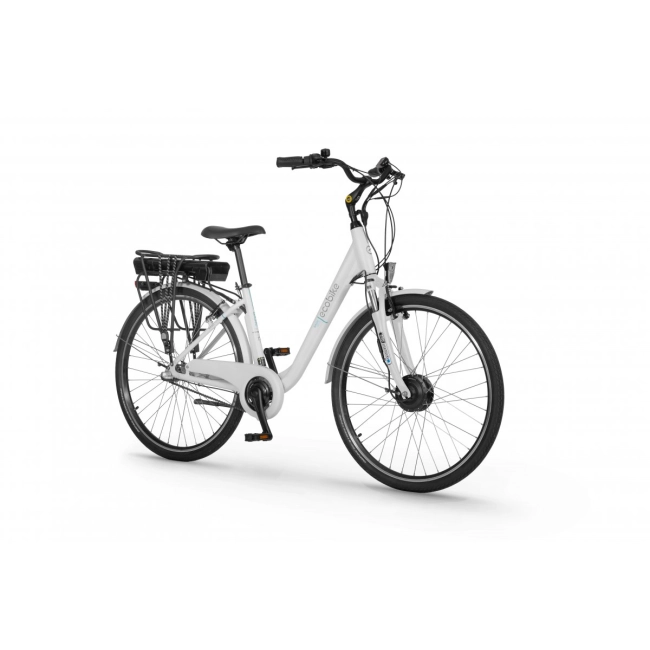 miejski rower elektryczny ecobike basic nexus biały polski